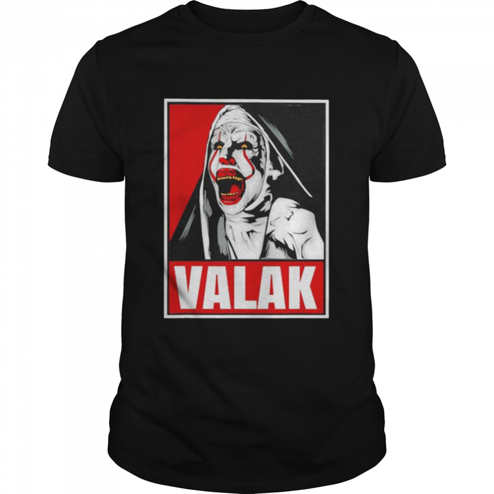 Scary Horror Nun Valak Conjuring Halloween Day shirt Classic Men's T-shirt