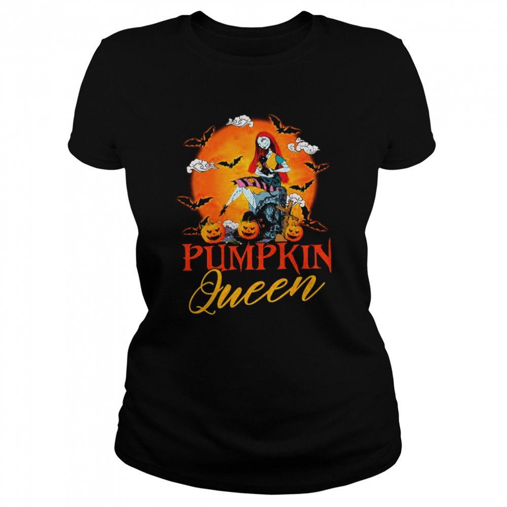 Pumpkin Queen Sally Nightmare Before Christmas Halloween shirt Classic Women's T-shirt