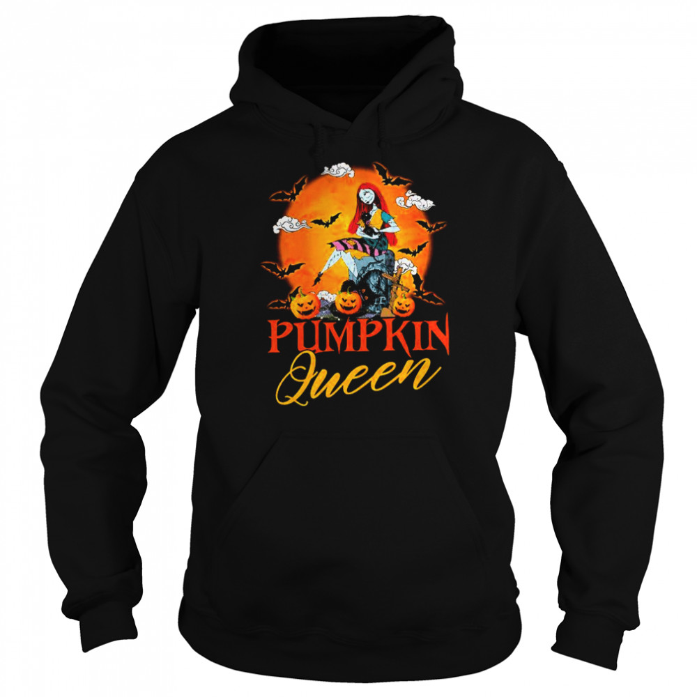 Pumpkin Queen Sally Nightmare Before Christmas Halloween shirt Unisex Hoodie