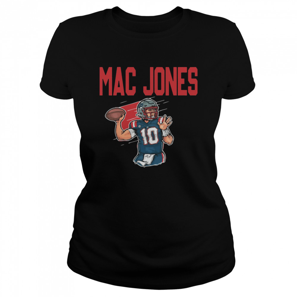 #10 Mac Jones Design Gift For Football Fans shirt Classic Women's T-shirt