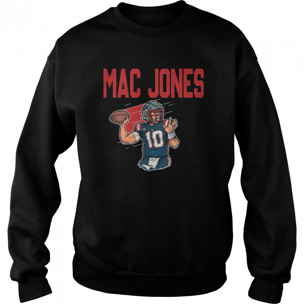 #10 Mac Jones Design Gift For Football Fans shirt Unisex Sweatshirt