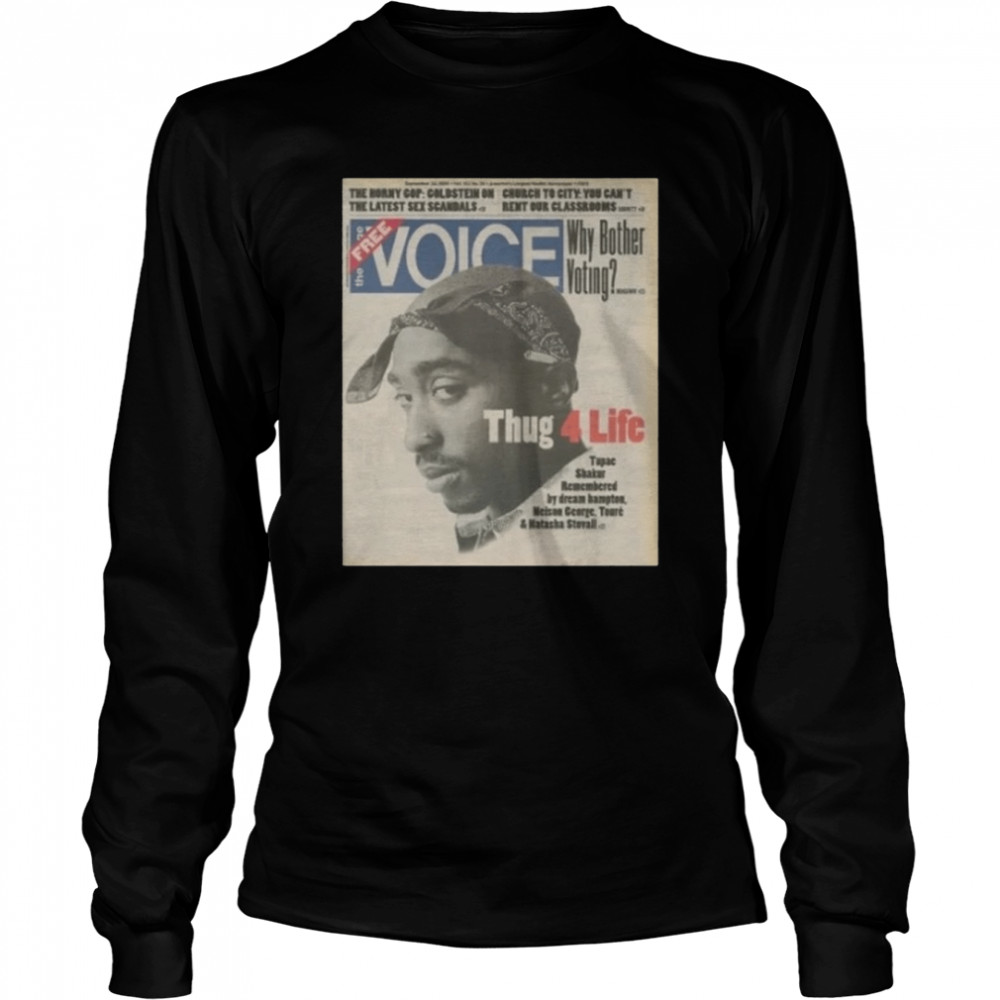 2pac Tupac 90’s Hip Hop Thug 4 Life Retro shirt 2 2pac Tupac 90’s Hip Hop Thug 4 Life Retro shirt Long Sleeved T-shirt