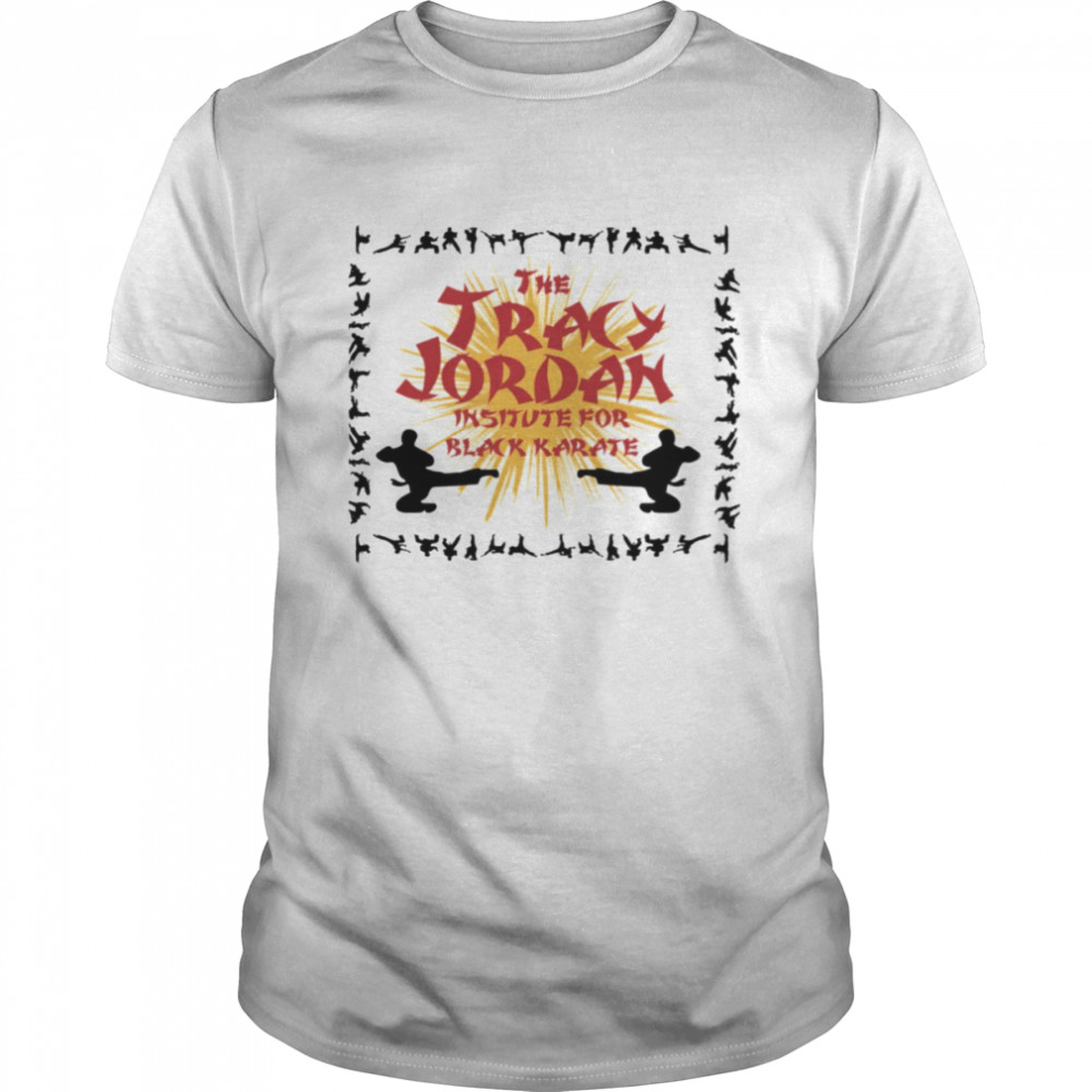 30 Rock The Tracy Jordan Institute For Black Karate Logo shirt Classic Men's T-shirt