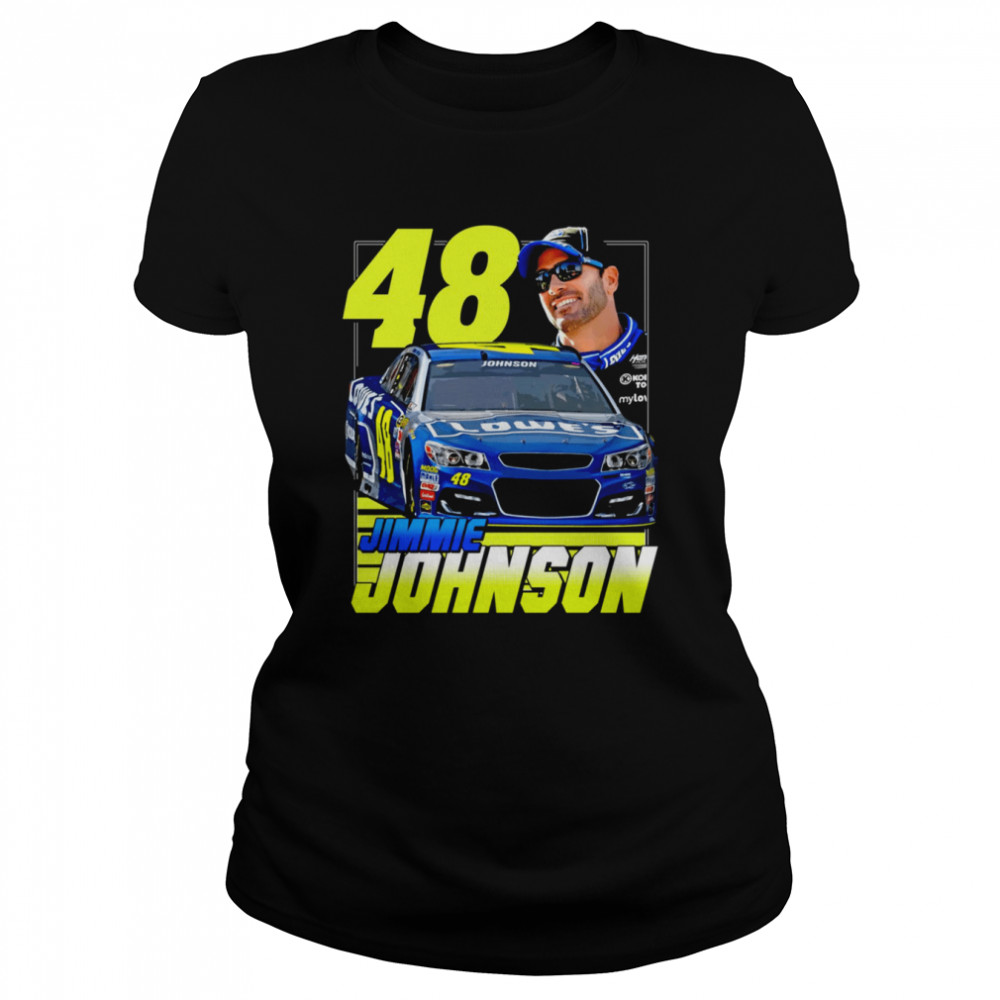 #48 Jimmie Johnson Nascar Légende Numéro shirt Classic Women's T-shirt