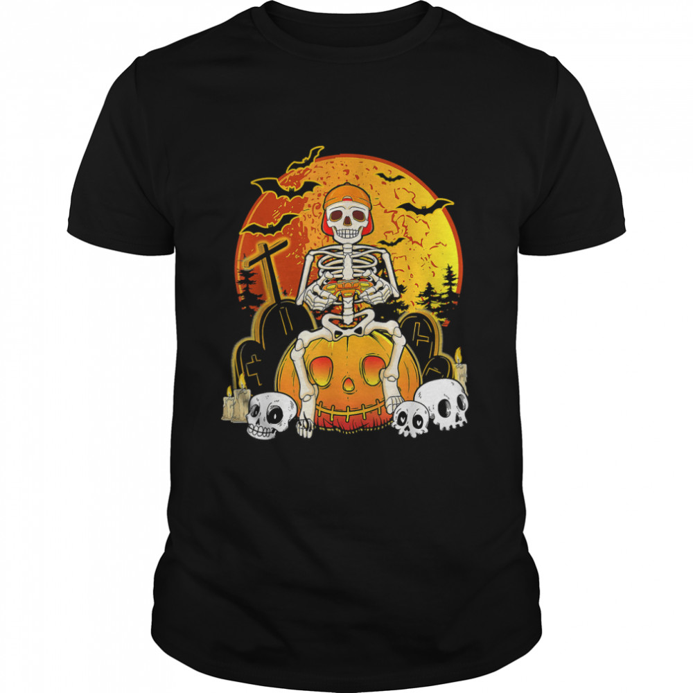 Gamer Halloween 2022  Men Boys Scary Gaming Skeleton T- Classic Men's T-shirt