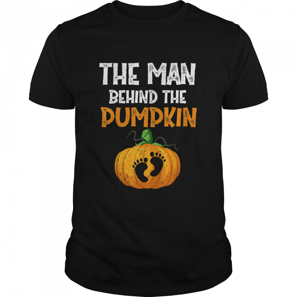 Halloween Pregnancy 2022 Men Expecting Pumpkin Costume T- Classic Men's T-shirt