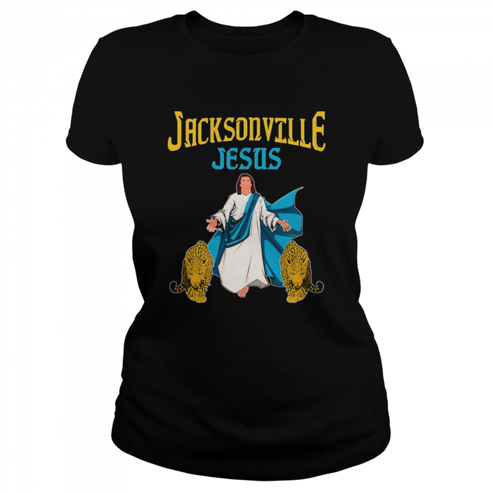 Jacksonville Jesus Trevor Lawrence And His Jaguars Unisex T-shirt