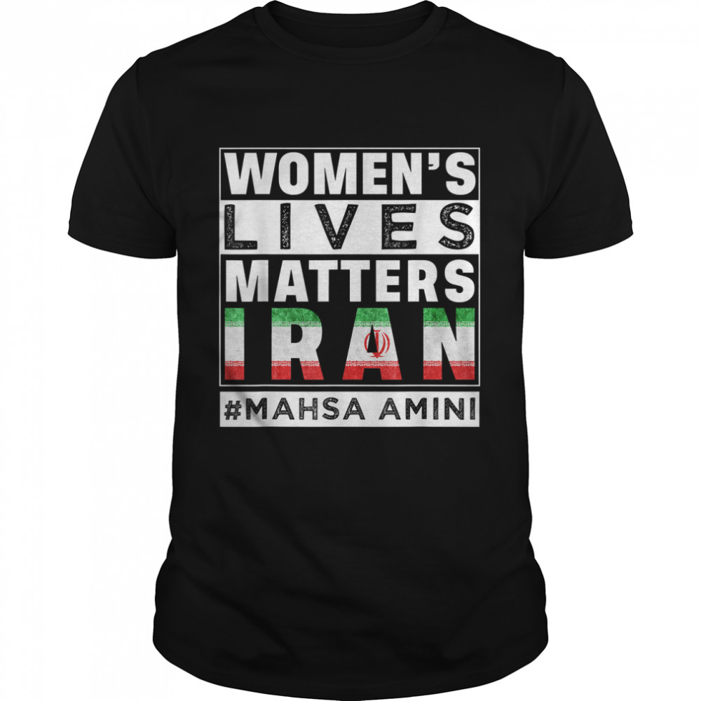 Women rights life freedom mahsa amini IRAN MAHSAAMIN T-Shirt