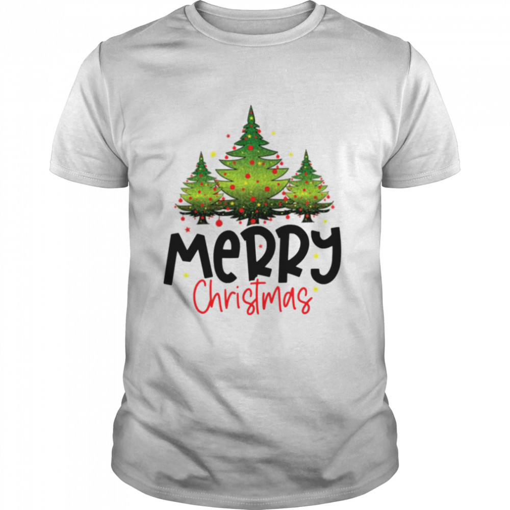 Aesthetic Design Christmas Trees shirt Classic Men's T-shirt