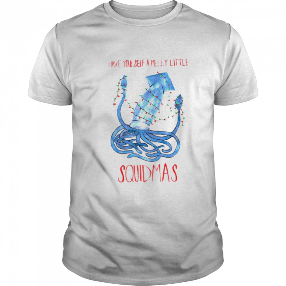 Have Yourself A Merry Little Squidmas shirt Classic Men's T-shirt