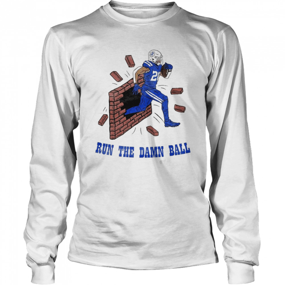 Jordan Wilkins Run The Damn Ball II Indianapolis Colts Shirt - Teespix -  Store Fashion LLC