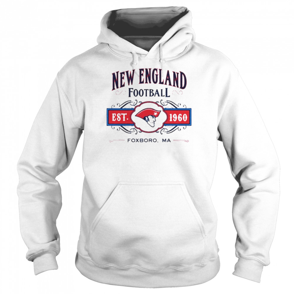 New England Patriots 1960 Hoodie- Vintage New England Patriots 1960 Hoodie  