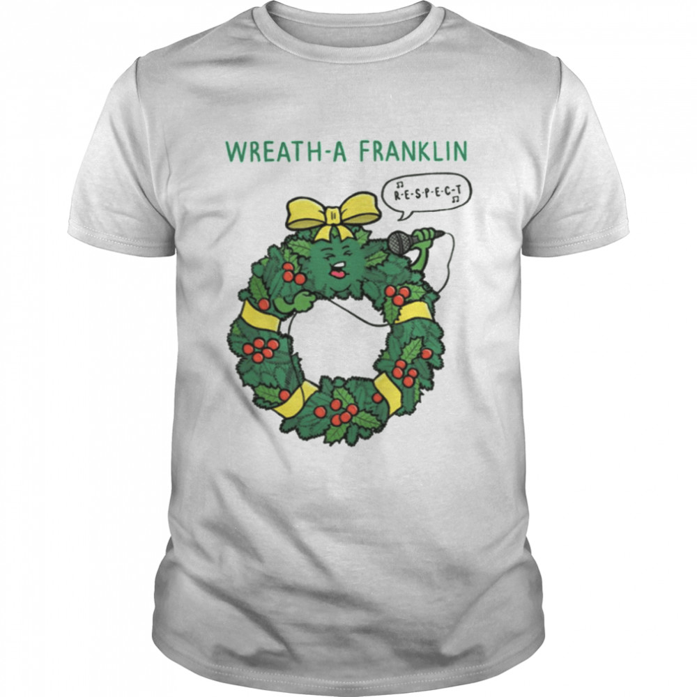 Wreath A Franklin Christmas Icon shirt Classic Men's T-shirt