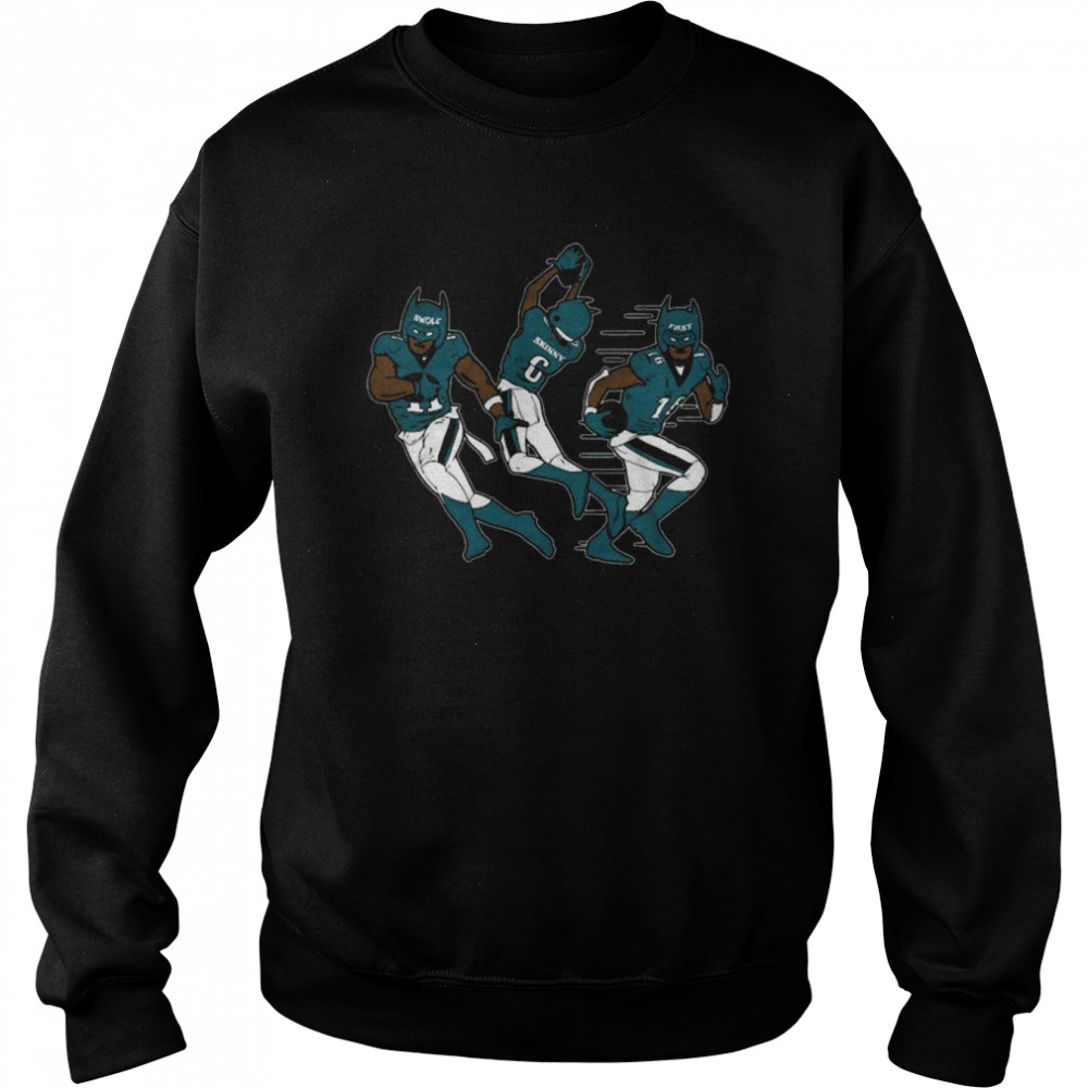 Philadelphia Eagles Batman Swole and Skinny and Fast shirt, hoodie