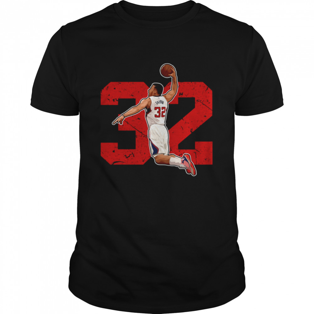 Blake Griffin With 32 Numbers shirt Classic Men's T-shirt