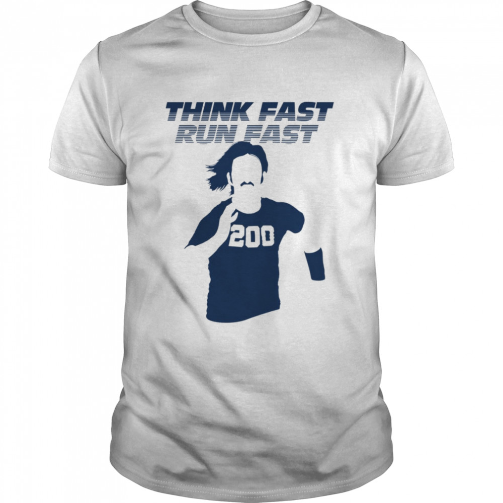 Fanart Chad Powers Think Fast Run Fast shirt Classic Men's T-shirt