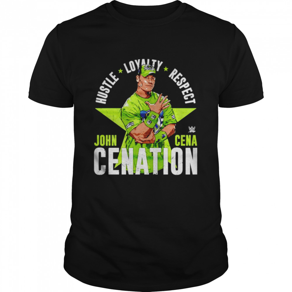 John Cena Cenation Hustle Loyalty Respect shirt Classic Men's T-shirt