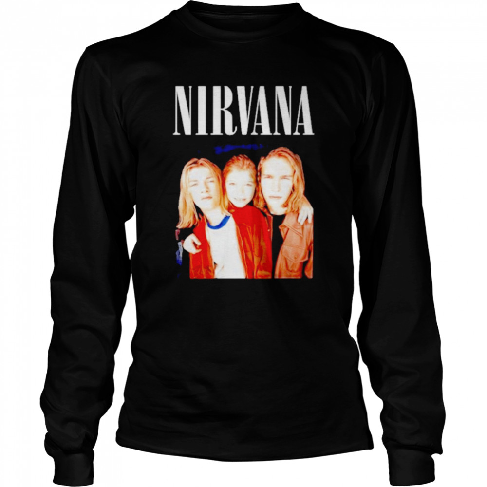 Nirvana Hanson Mashup 90’s Pop Punk Band Fan  Long Sleeved T-shirt