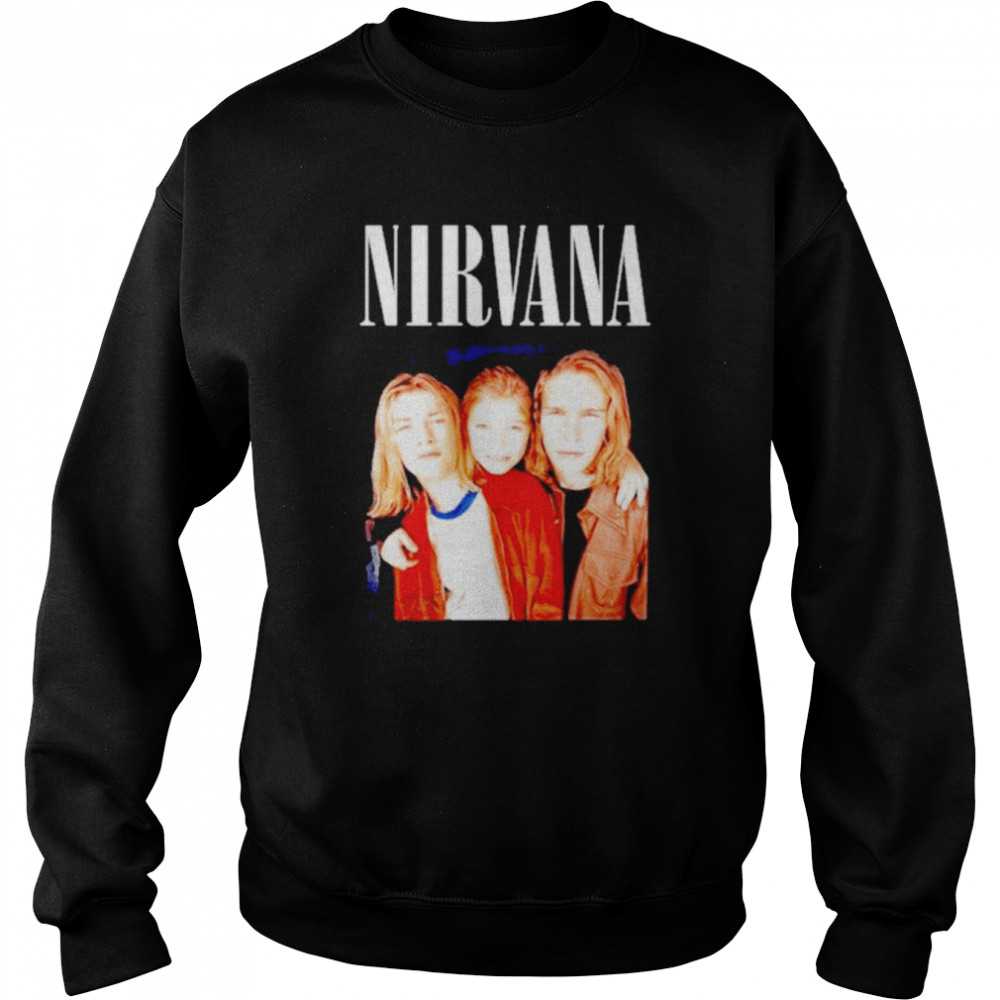 Nirvana Hanson Mashup 90’s Pop Punk Band Fan  Unisex Sweatshirt