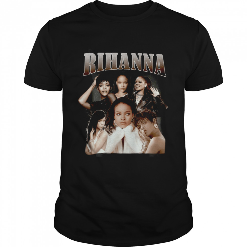 Rihanna Retro Vintage Hip Hop 90s shirt Classic Men's T-shirt