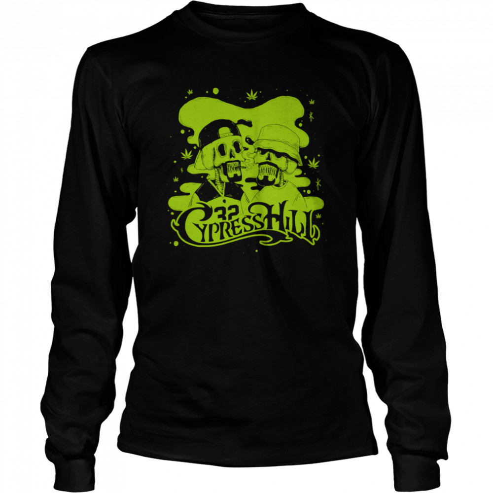 Smoking Cypress Hill shirt Long Sleeved T-shirt