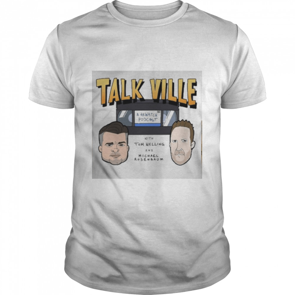 Talkville Tom Welling And Michael Rosenbaum Shirt 5 Talkville Tom Welling And Michael Rosenbaum Classic Men's T-shirt