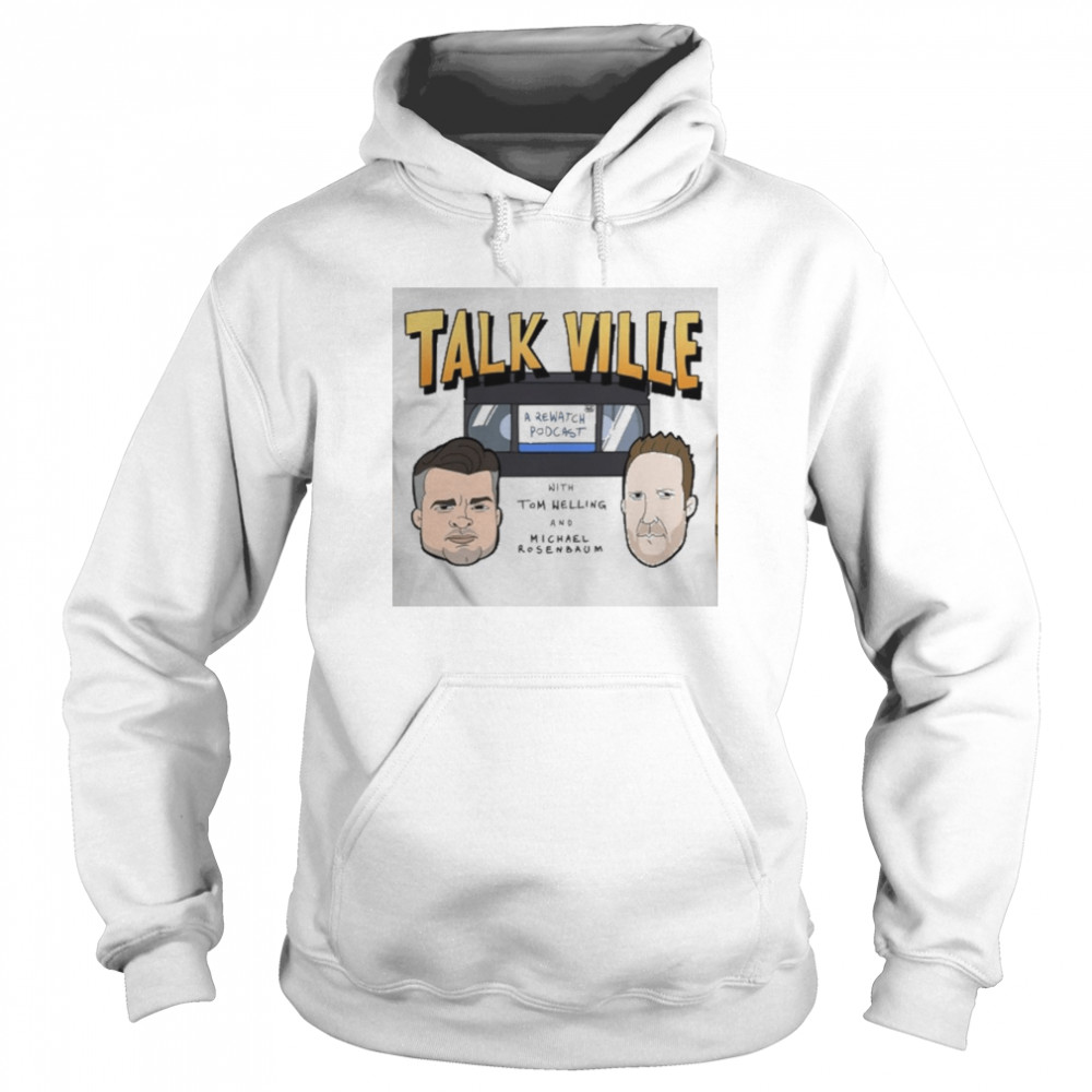 Talkville Tom Welling And Michael Rosenbaum Shirt 4 Talkville Tom Welling And Michael Rosenbaum Unisex Hoodie