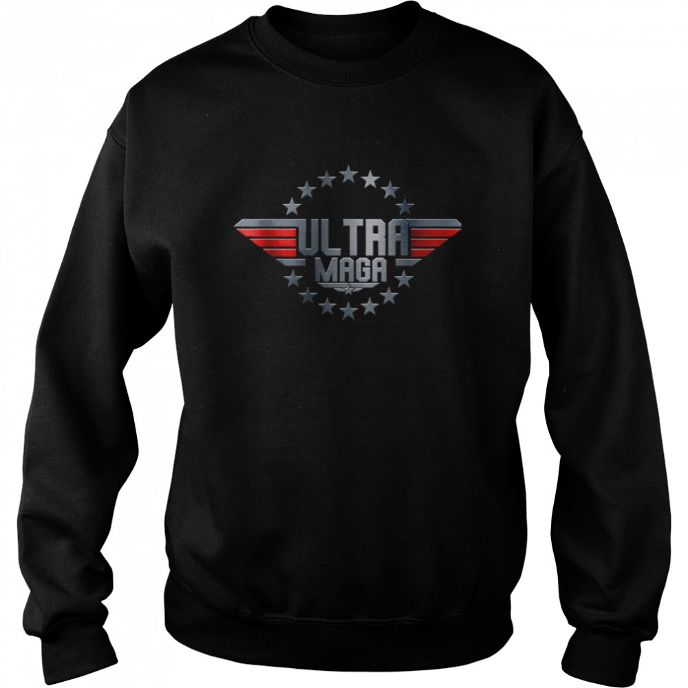 Ultra Maga Top Gun Logo shirt Unisex Sweatshirt