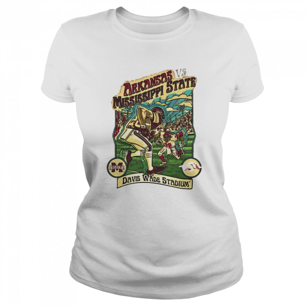 ArKansas Razorbacks vs. Mississippi State Bulldogs 2022 shirt Classic Women's T-shirt