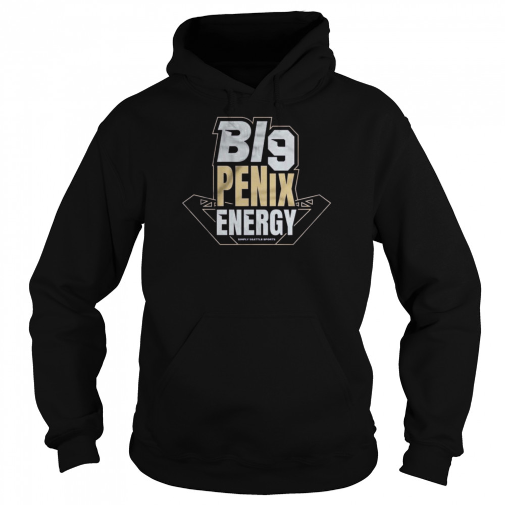 Big Penix Energy Simply Seattle Sports  Unisex Hoodie