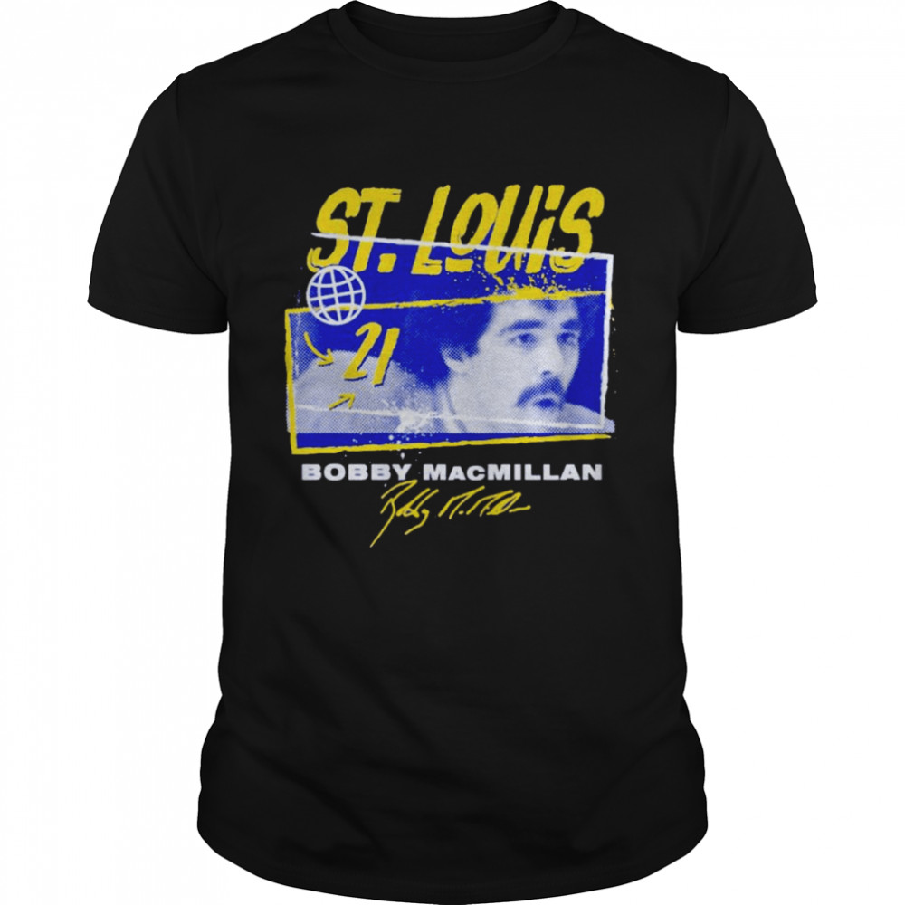 Bobby MacMillan St. Louis Tones shirt