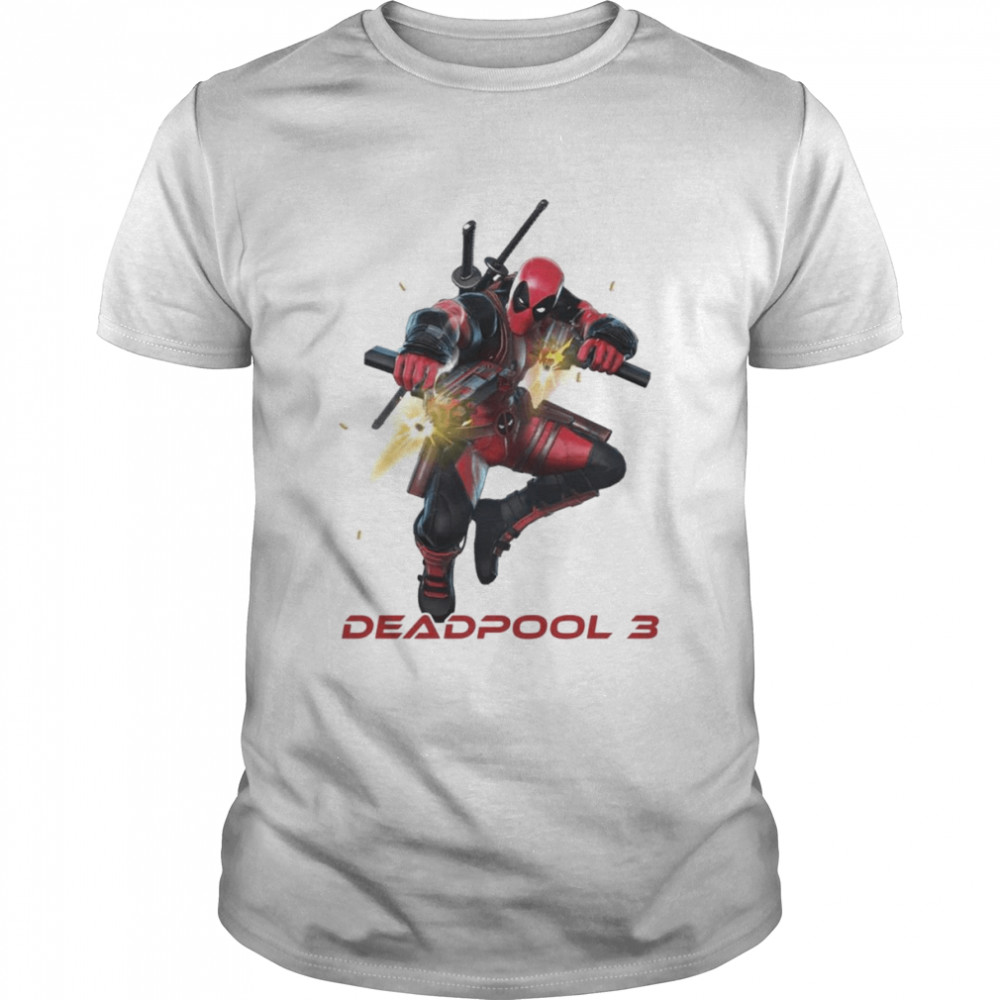 Deadpool 3 Artwork 2022  Classic Men's T-shirt