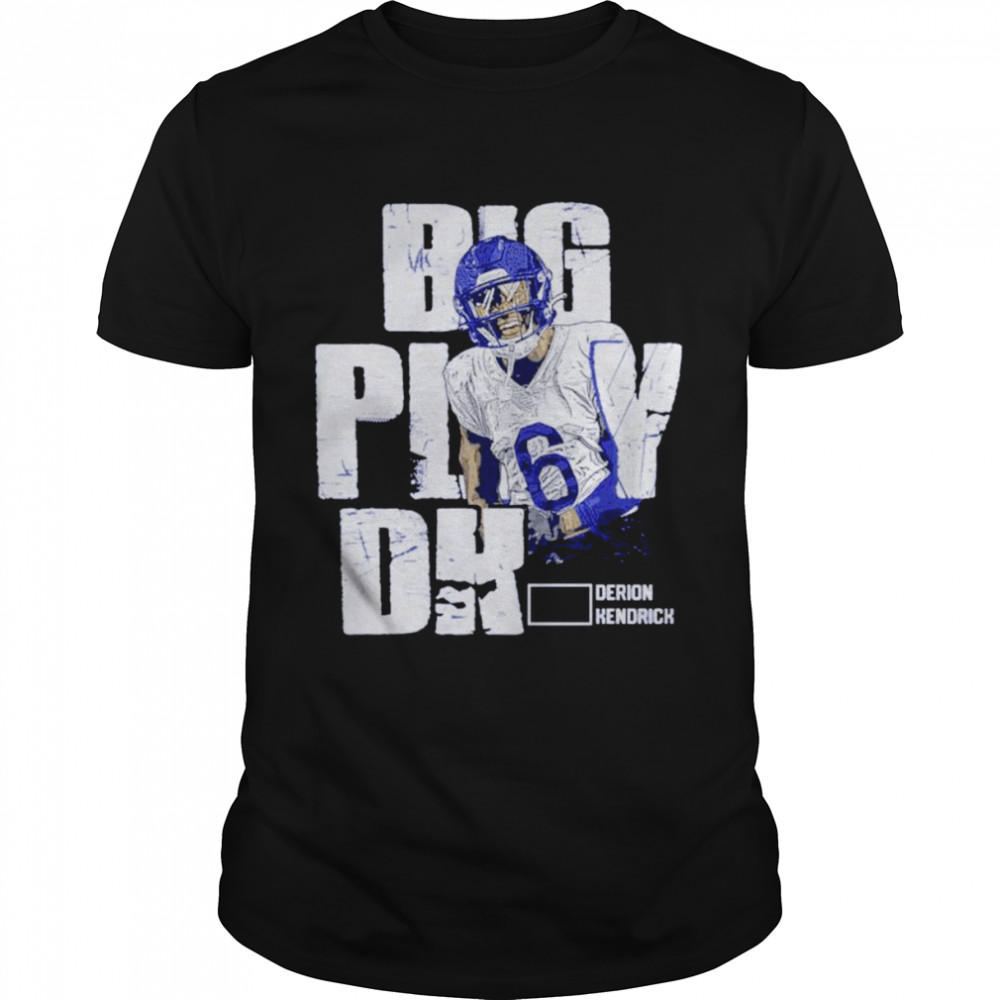Derion Kendrick Los Angeles R Big Play shirt Classic Men's T-shirt