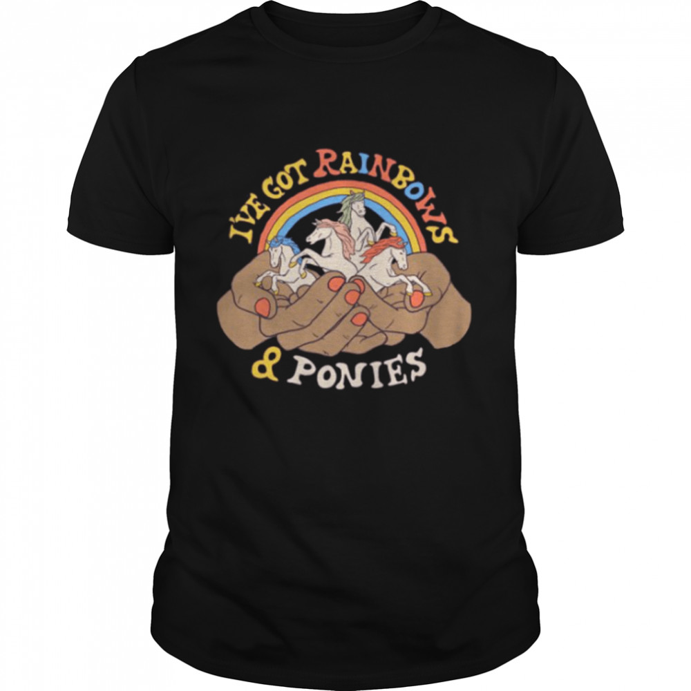 I've Got Rainbows & Ponies shirt Classic Men's T-shirt
