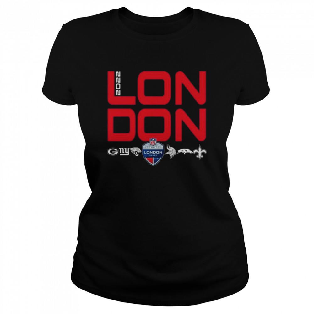 Men’s NFL Nike Essential London Games 2022  Classic Women's T-shirt