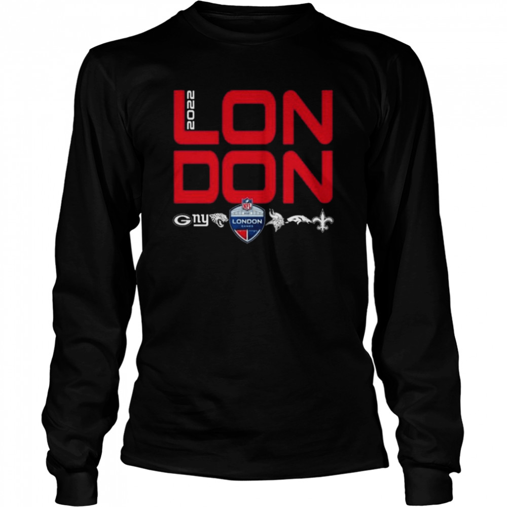 Men’s NFL Nike Essential London Games 2022  Long Sleeved T-shirt