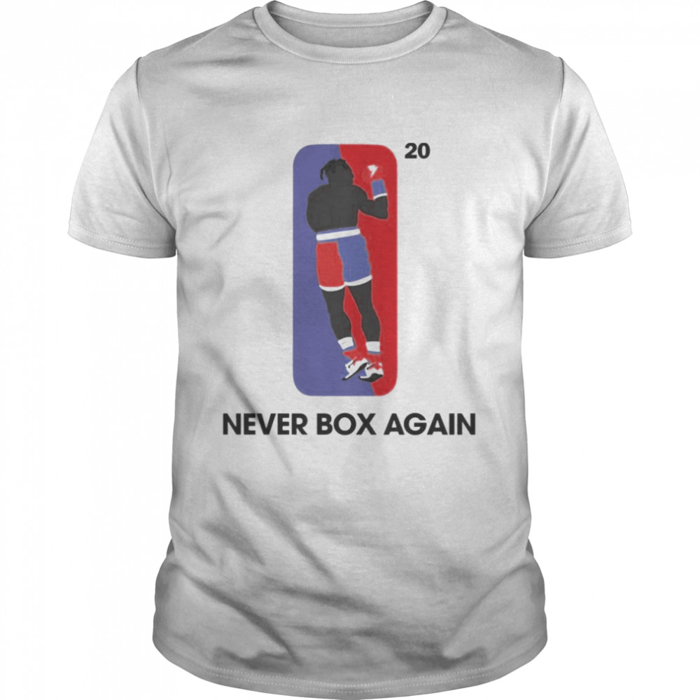 Nate Robinson Vs Jake Paul Never Box Again  Classic Men's T-shirt