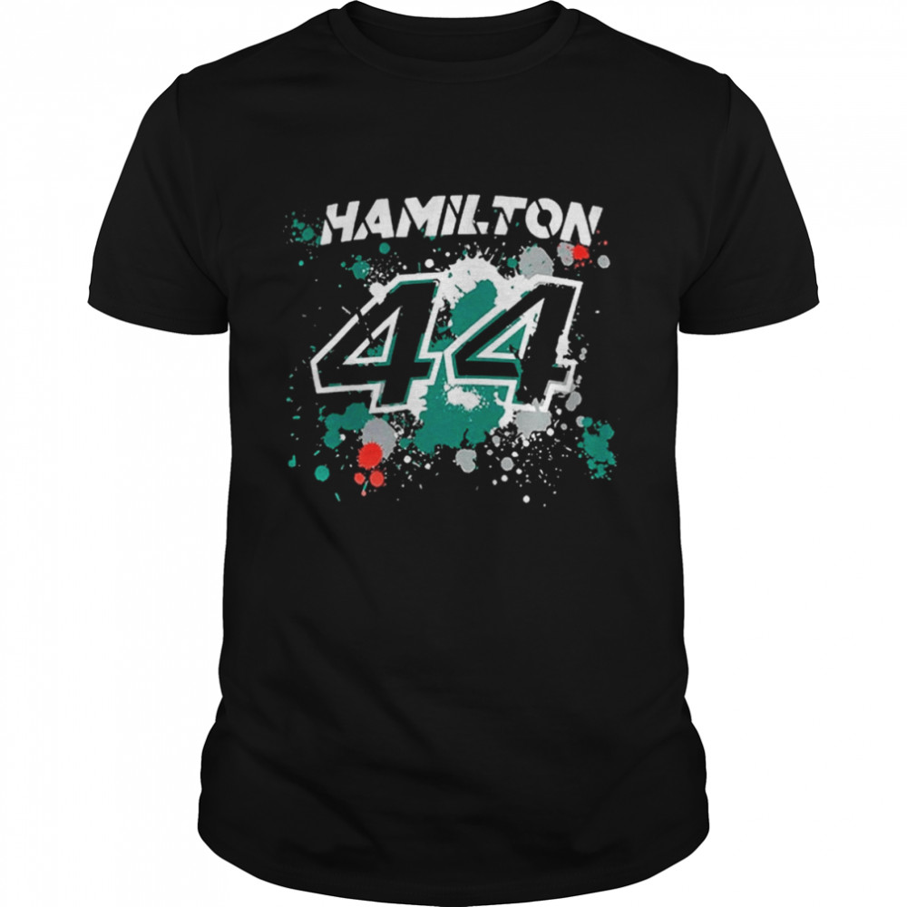Number 44 Watercolor Lewis Hamilton shirt Classic Men's T-shirt