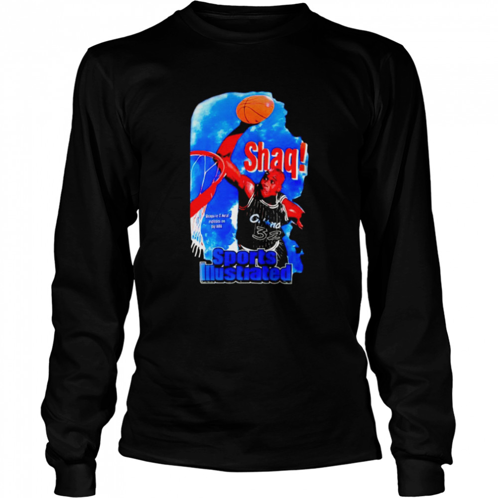 Shaq sports Illustrated shirt Long Sleeved T-shirt