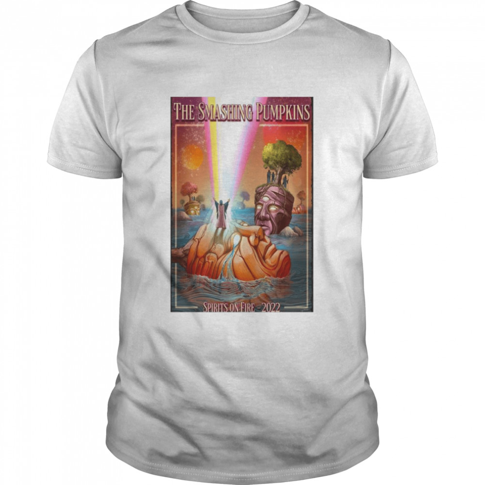 The Smashing Pumpkins Spirits on Fire 2022 Ritchie Poster shirt Classic Men's T-shirt