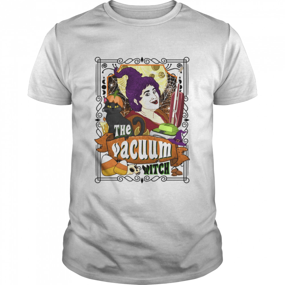 The Vacuum Witch Tarot Card Hocus Pocus shirt Classic Men's T-shirt