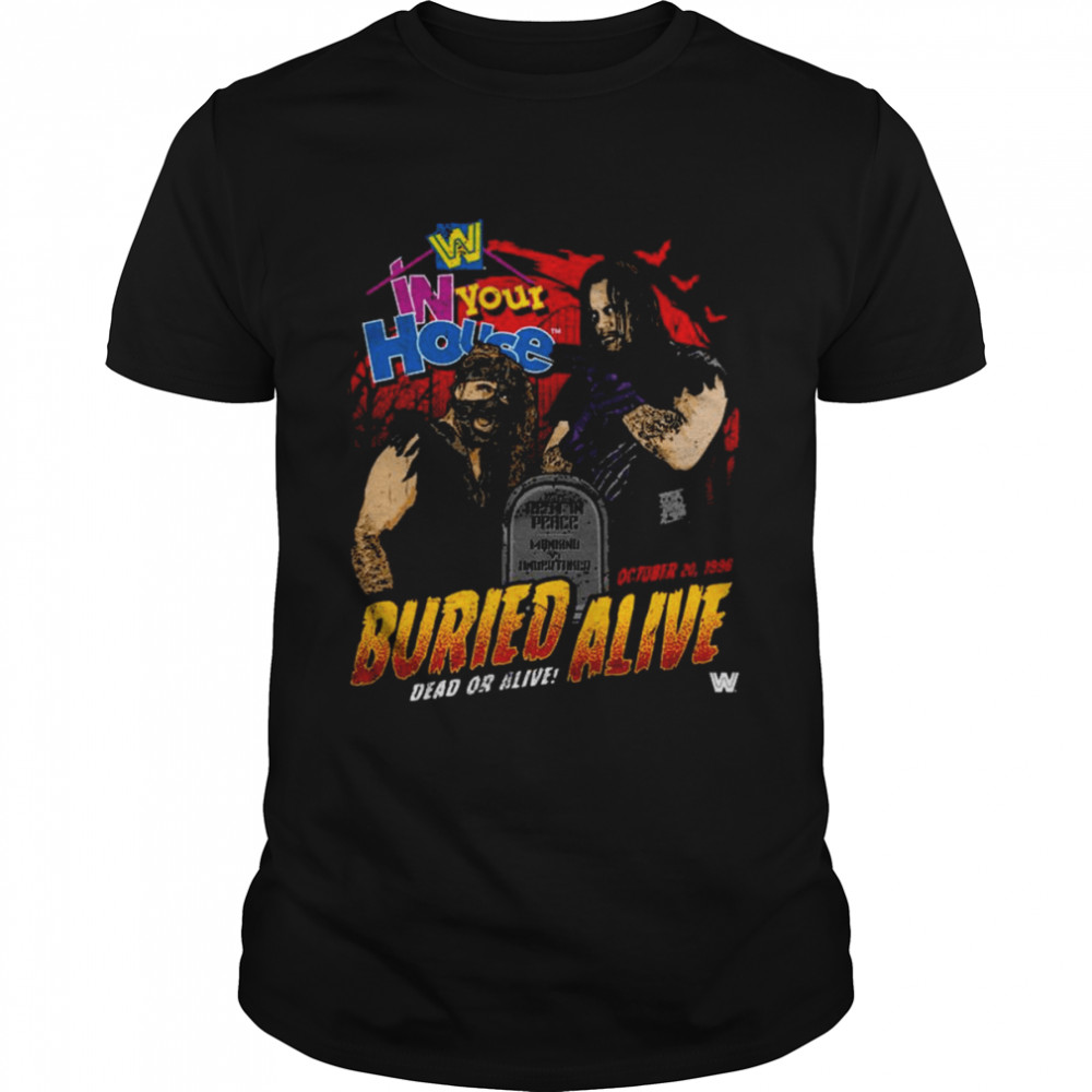 Undertaker and Mankind Buried Alive Match shirt Classic Men's T-shirt