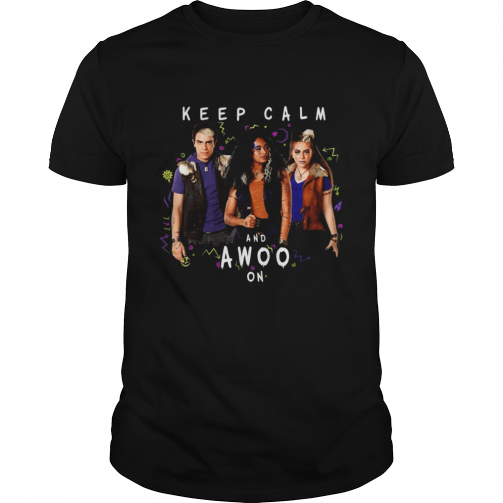 Zombies 2 Keep Calm And Awoo On shirt Classic Men's T-shirt