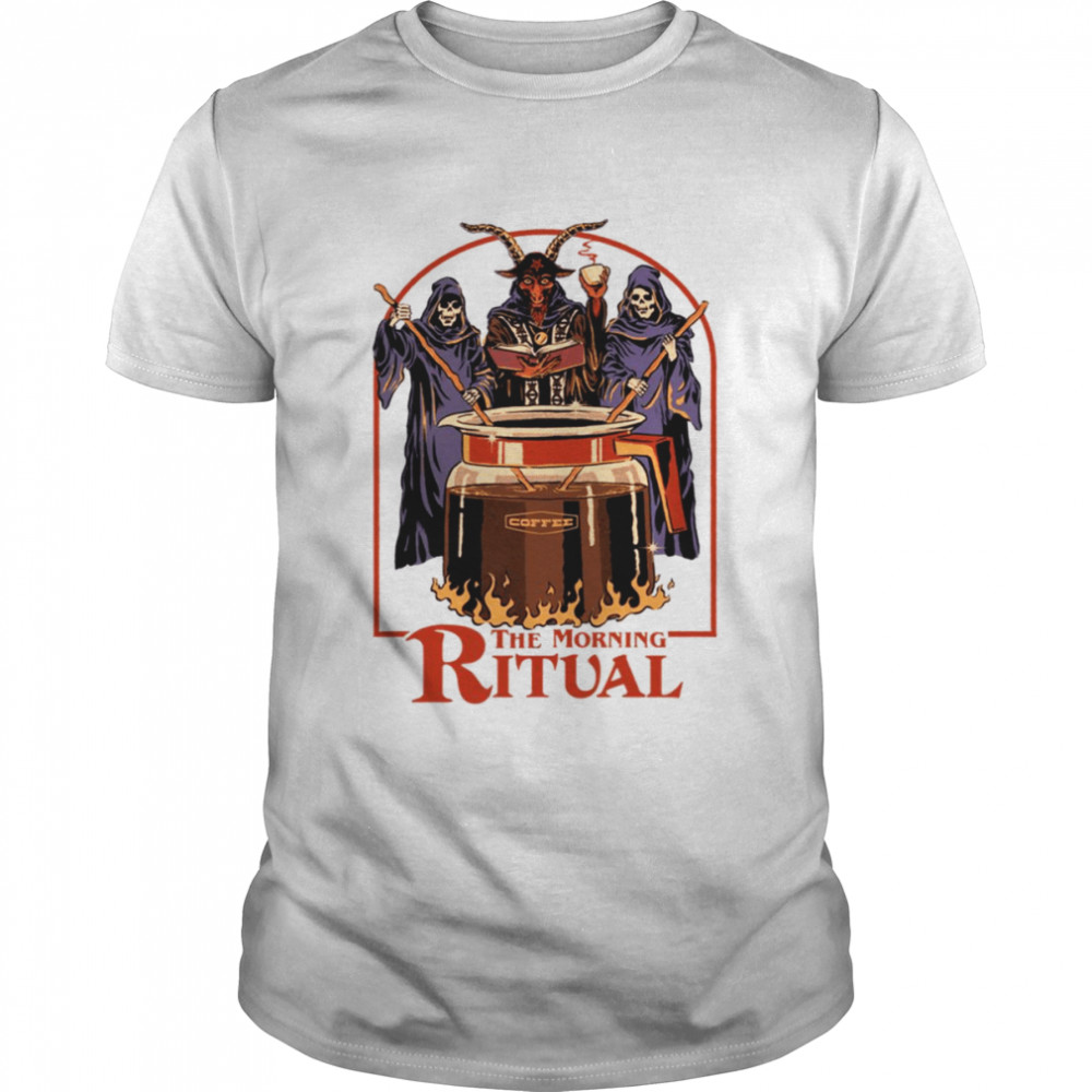 The Morning Ritual The Coffee Witch shirt
