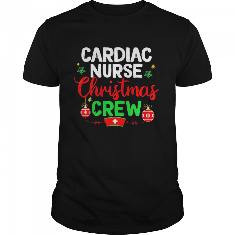 Cardiac Nurse Christmas Crew Cardiac Classic Nurse Christmas T- Classic Men's T-shirt
