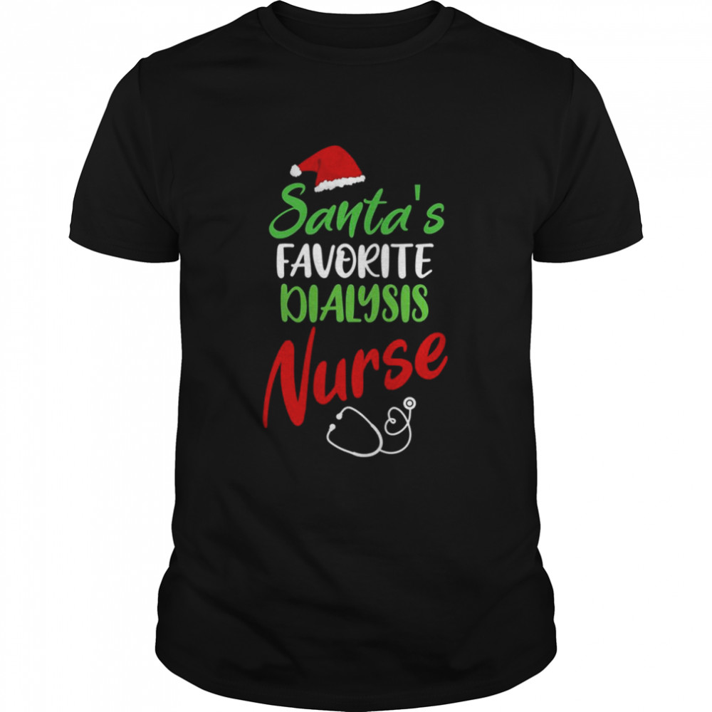 Dialysis Nurse Gifts Nurse Christmas T- Classic Men's T-shirt