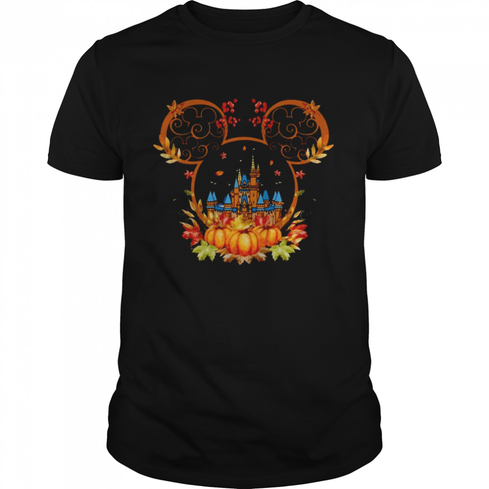 Mickey Mouse Thanksgiving  Classic Men's T-shirt