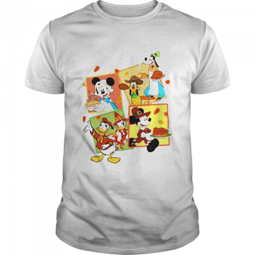 Mickey Mouse Thanksgiving T- Classic Men's T-shirt