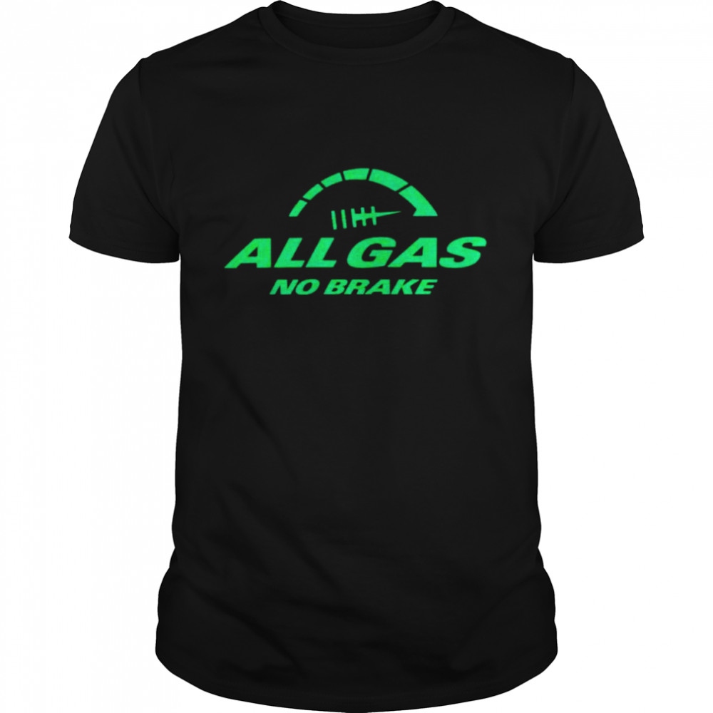 Nfl New York Giants All Gas No Brake shirt Classic Men's T-shirt