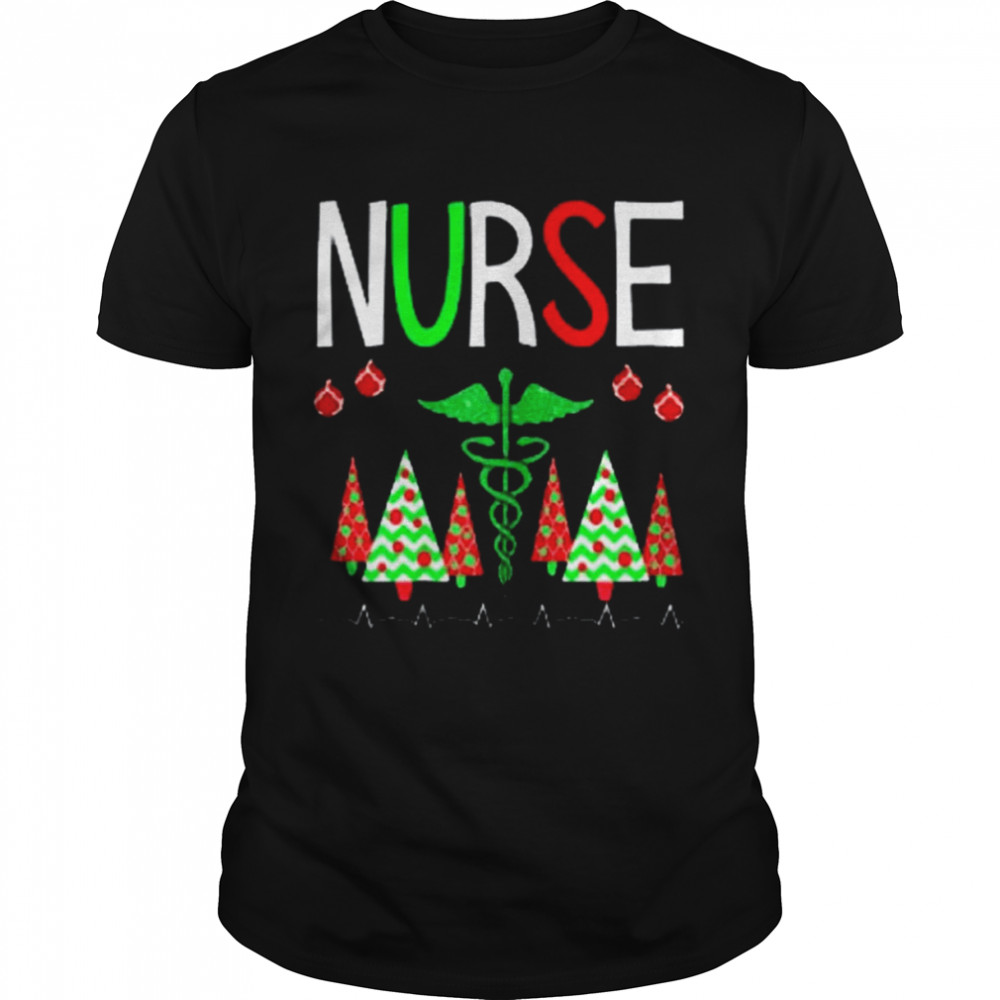 Nurse Christmas Tree Nurse Christmas T- Classic Men's T-shirt